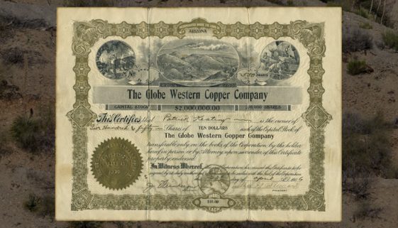 globe western copper company